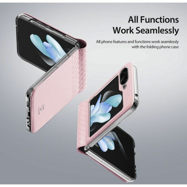DUX DUCIS case BRIL for SAMSUNG Z Flip5 5G pink