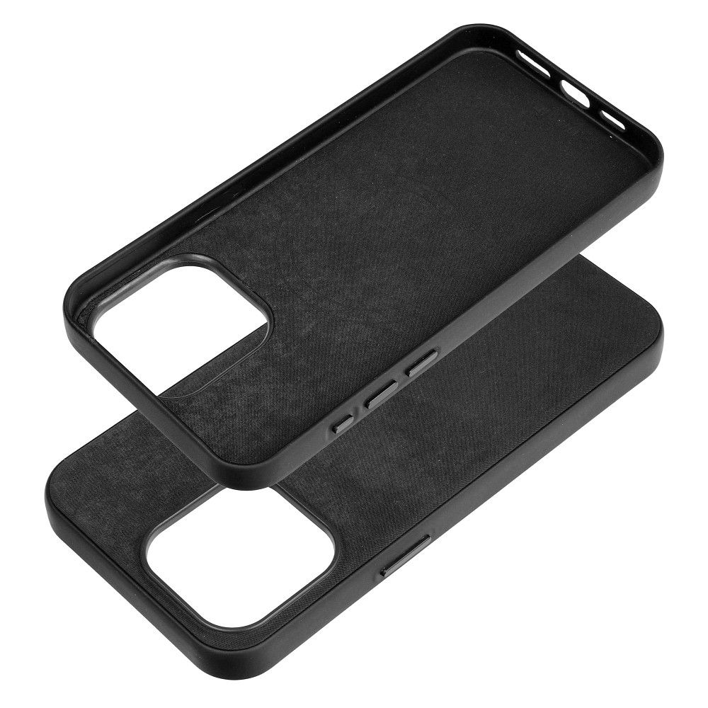 WOVEN MAG COVER case compatible with MagSafe for IPHONE 15 Pro Max black