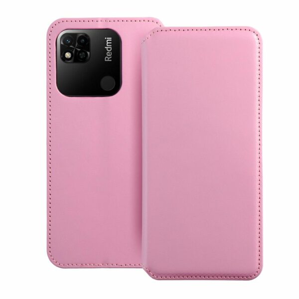 DUAL POCKET Book case for XIAOMI Redmi 10a light pink