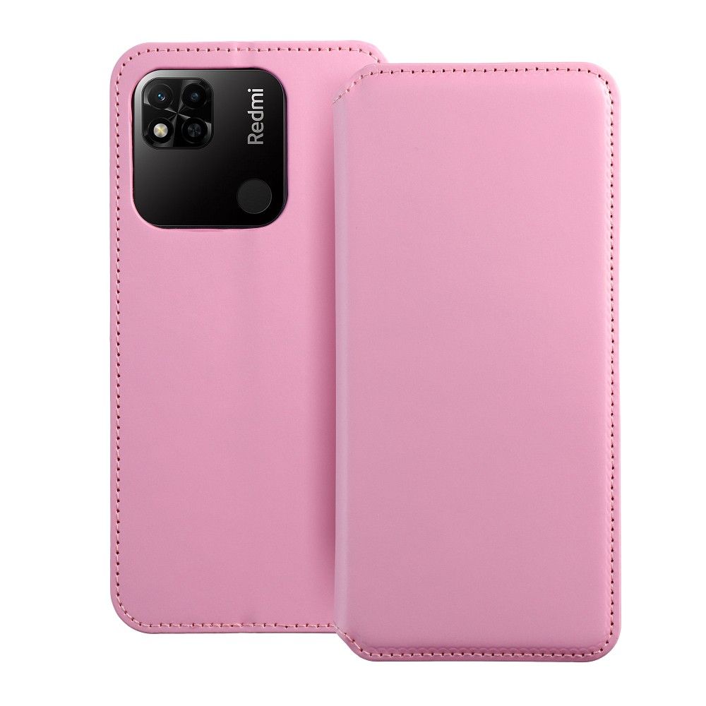 DUAL POCKET Book case for XIAOMI Redmi 10a light pink