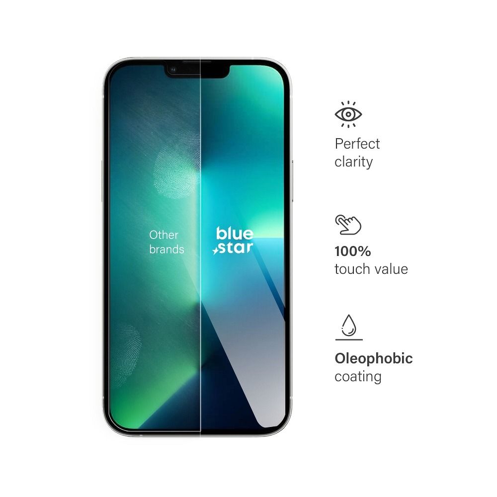 Tempered Glass Blue Star - IPHONE 13 Pro Max/14 Plus