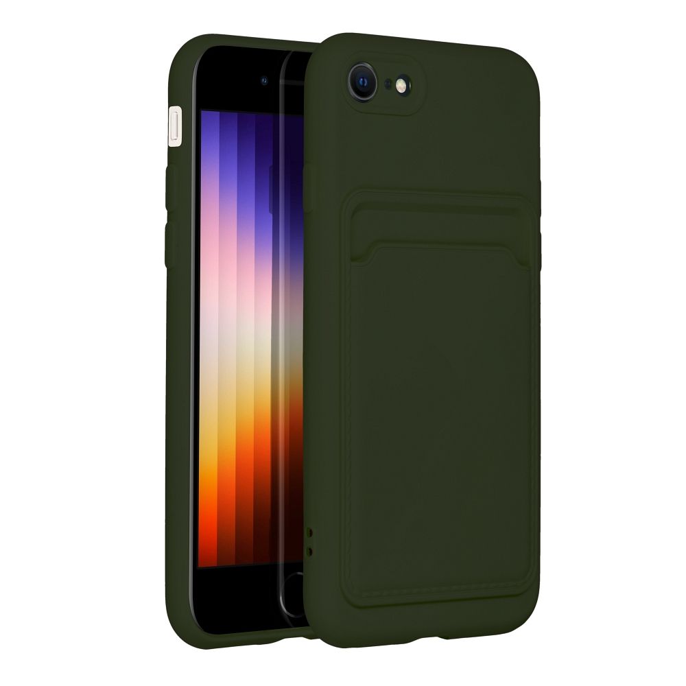 CARD case for IPHONE 7 / 8 / SE 2020 / SE 2022 green