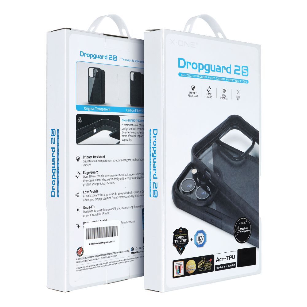 X-ONE Dropguard Magnetic Case 2.0 (MagSafe compatible) - for Apple iPhone 13 Pro black