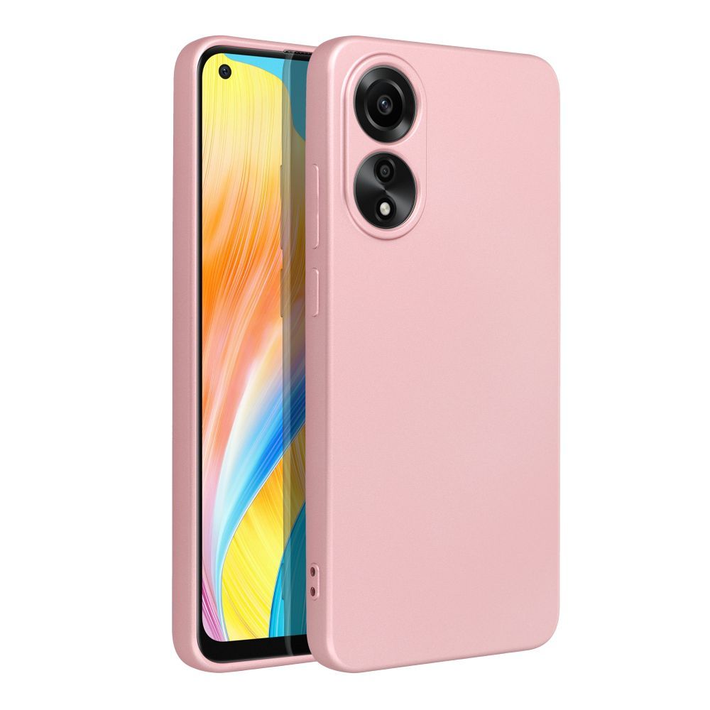 METALLIC Case for OPPO A78 4G pink