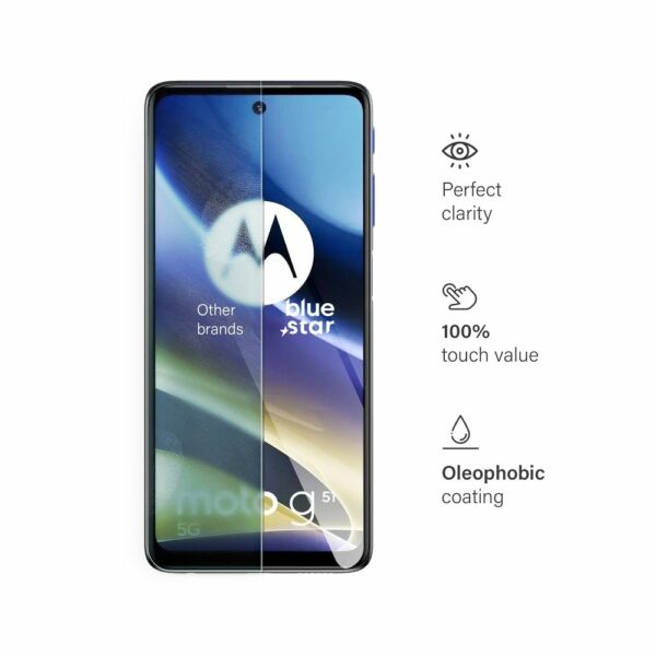 Tempered Glass Blue Star - Motorola G51