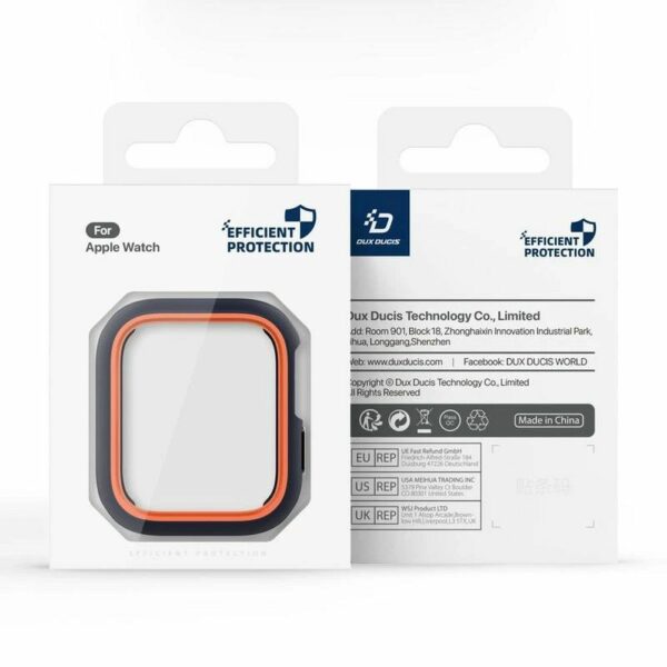 DUX DUCIS case BAMO for Apple Watch series 10 46 mm midnight orange