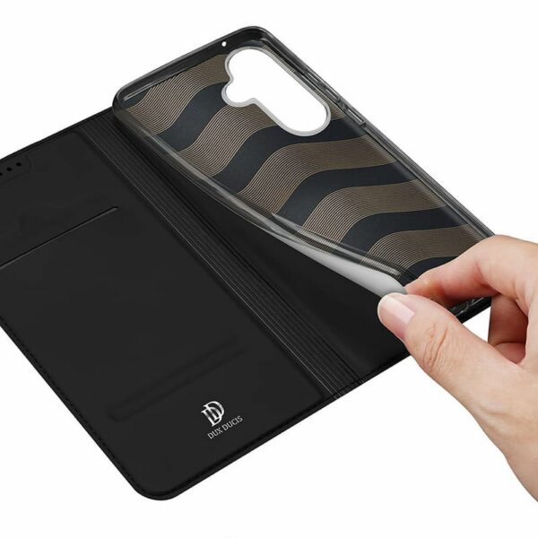 DUX DUCIS wallet case SKIN PRO for SAMSUNG S23 FE black