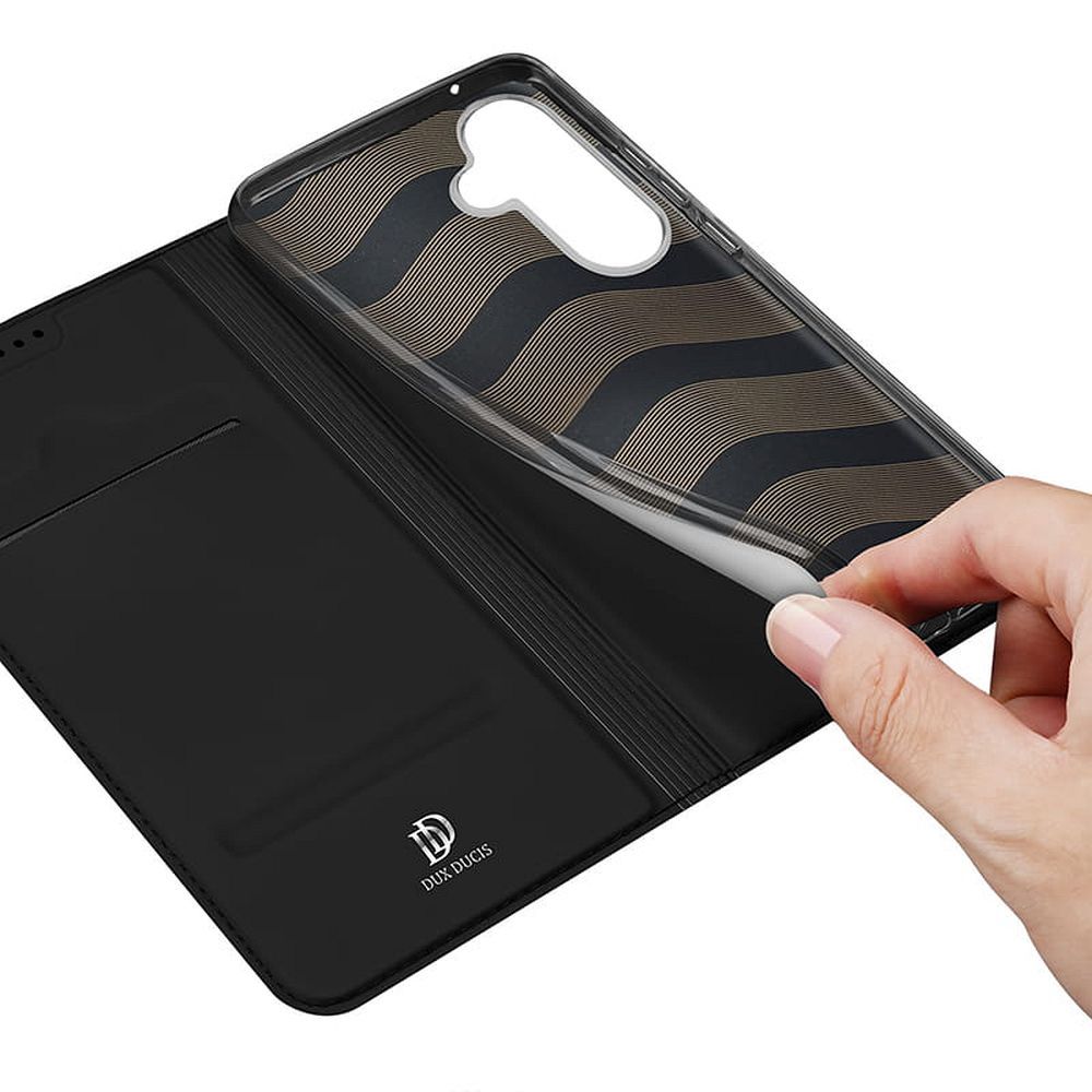 DUX DUCIS wallet case SKIN PRO for SAMSUNG S23 FE black