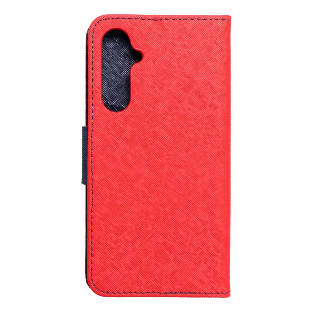 FANCY Book case for SAMSUNG S23 FE red / navy