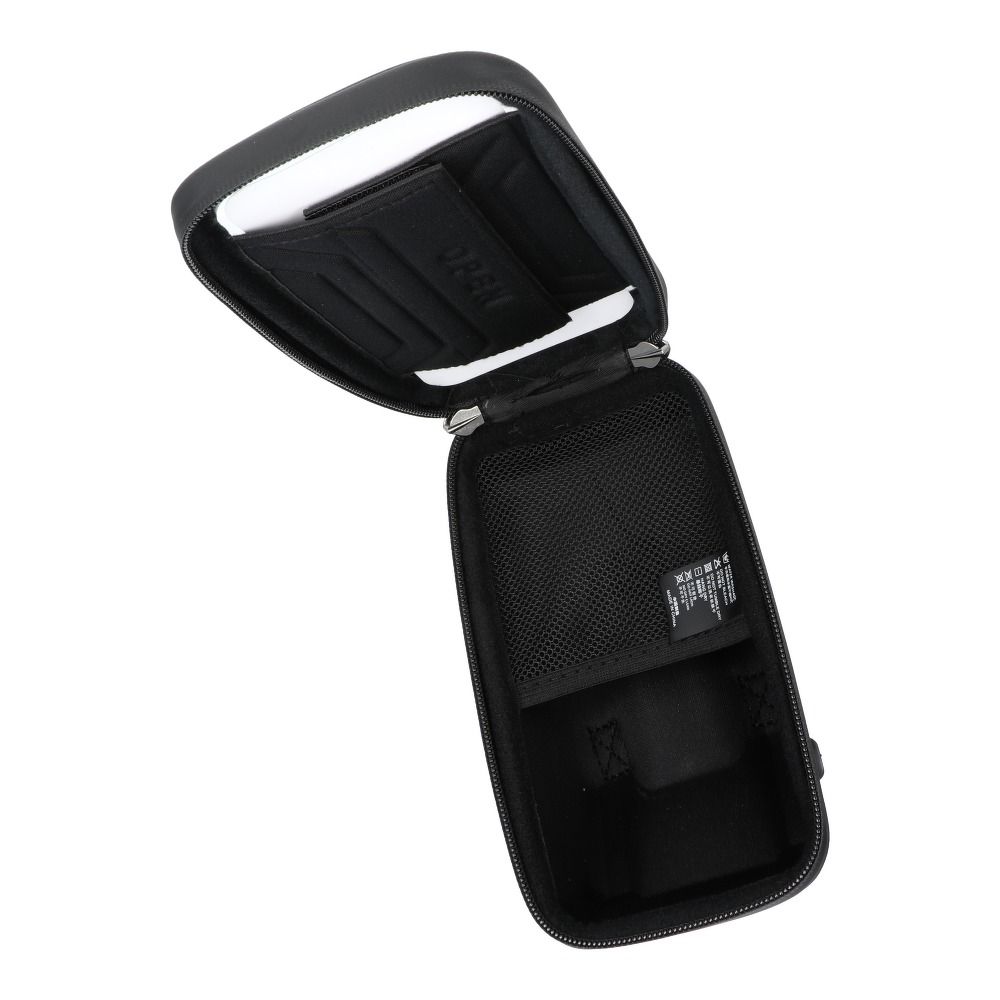 WILDMAN traveling bag for bike handlebars with zipper E1 1L ( 4 "- 7" ) black