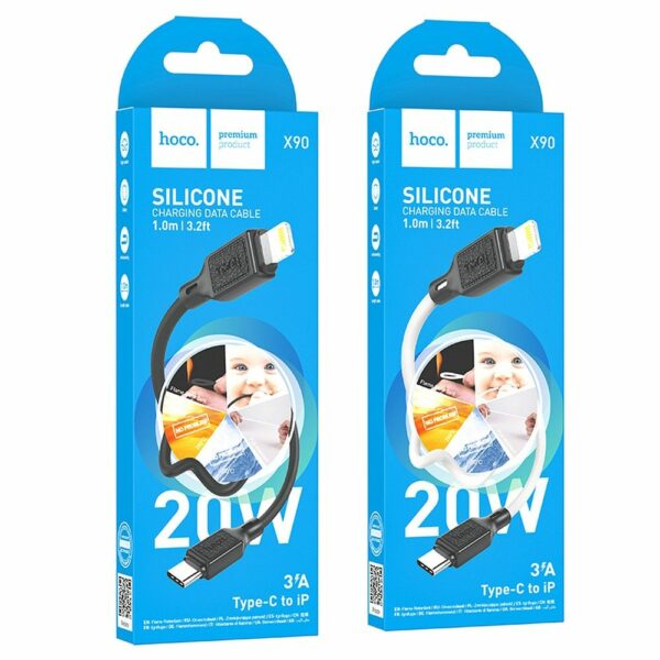 HOCO cable Type C to Lightning PD 20W 1 m black