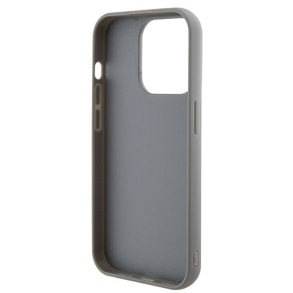 GUESS case for IPHONE 15 Pro GUHCP15LPSFDGSS (Sequin Script Metal) silver