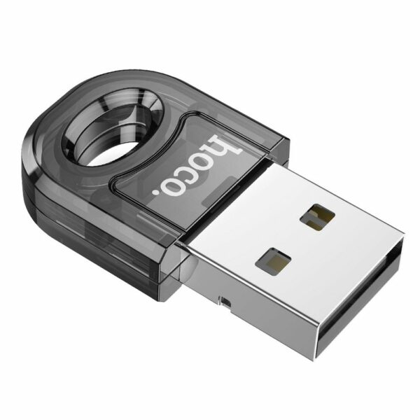 HOCO adapter USB A bluetooth UA28 transparent black
