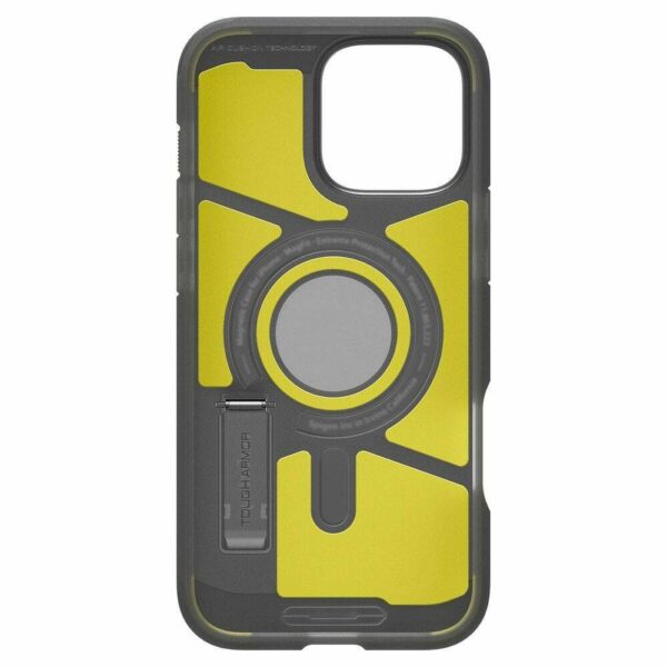 SPIGEN case TOUGH ARMOR MAG compatible with MagSafe for IPHONE 16 Pro Max frost black