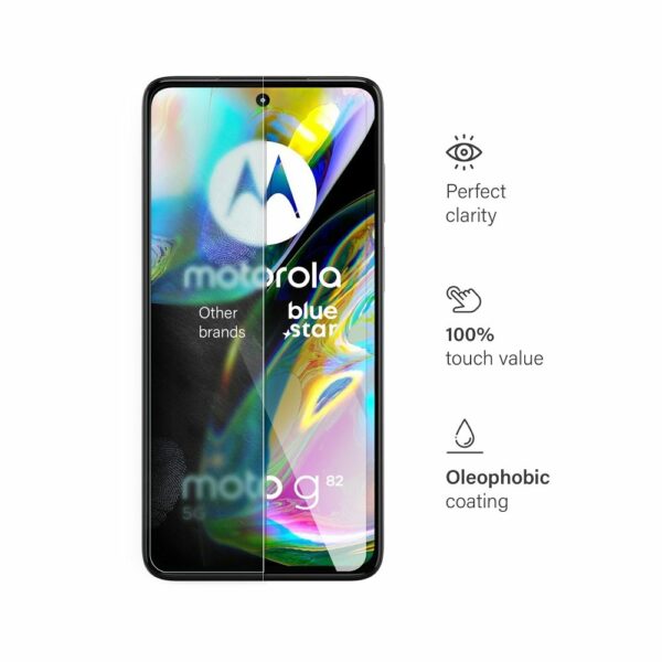 Tempered Glass Blue Star - Motorola G82