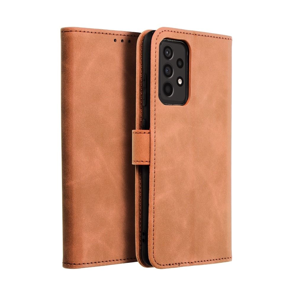 5d84f6c4cd438d94acdaceaa86903226 TENDER Book Case for SAMSUNG A52 5G / A52 LTE ( 4G ) / A52s 5G brown