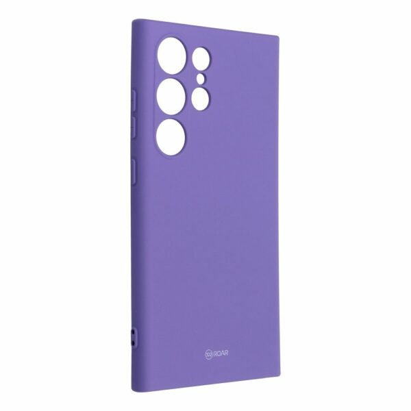ROAR case COLORFUL JELLY for SAMSUNG S24 Ultra purple