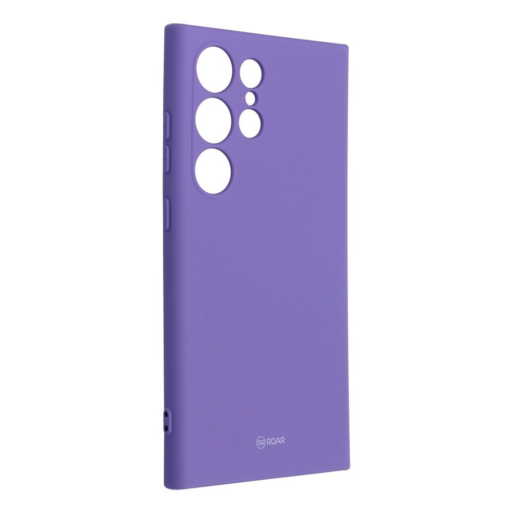 5db7e28b0194f3c6d4a8ee4fdb2dcab7 ROAR case COLORFUL JELLY for SAMSUNG S24 Ultra purple