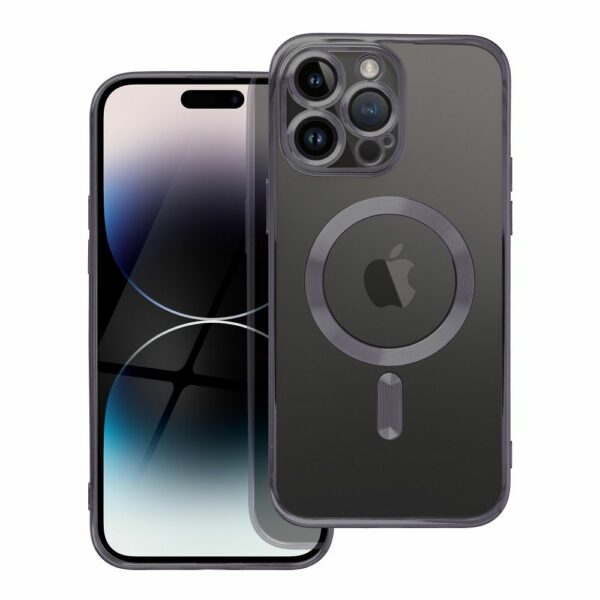 ELECTRO MAG COVER case compatible with MagSafe for IPHONE 16e black