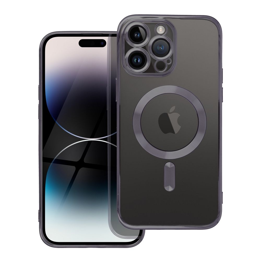 ELECTRO MAG COVER case compatible with MagSafe for IPHONE 16e black