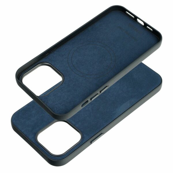 WOVEN MAG COVER case compatible with MagSafe for IPHONE 13 Pro Max sea blue