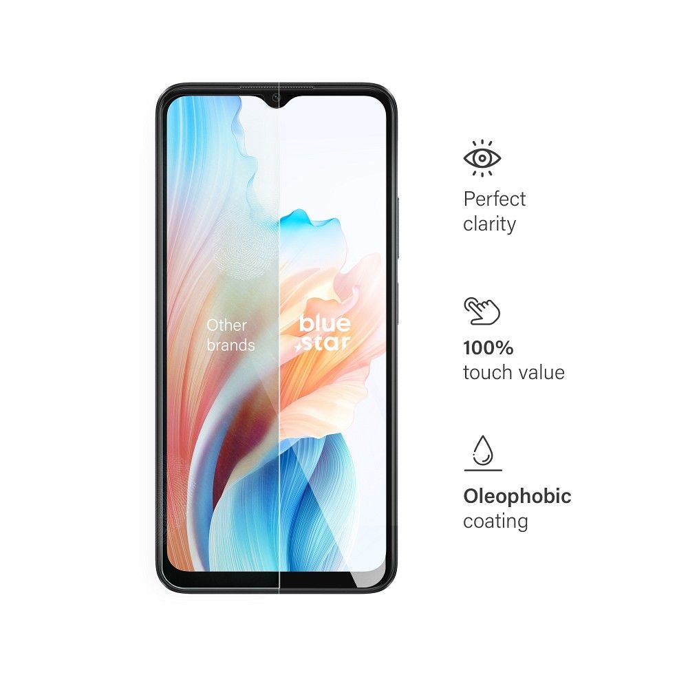 Tempered Glass Blue Star - Oppo A38