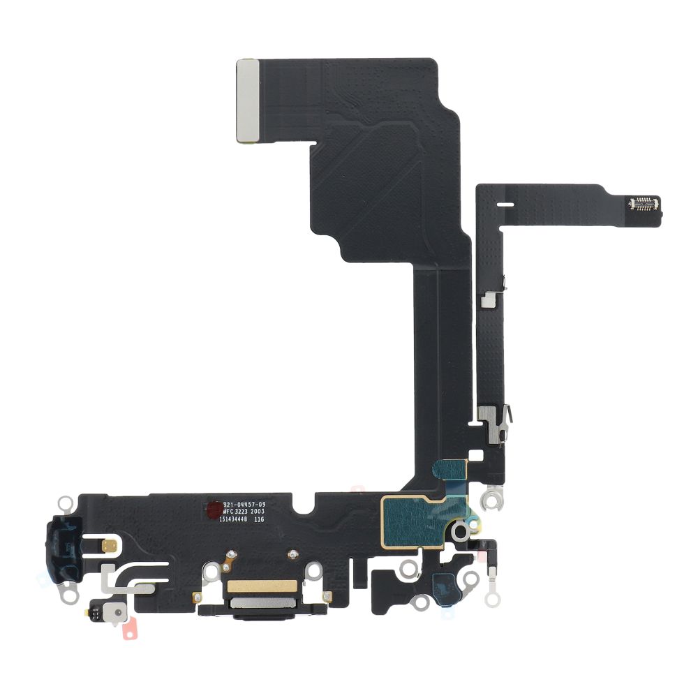 Charging flex USB for IPHONE 15 Pro black OEM