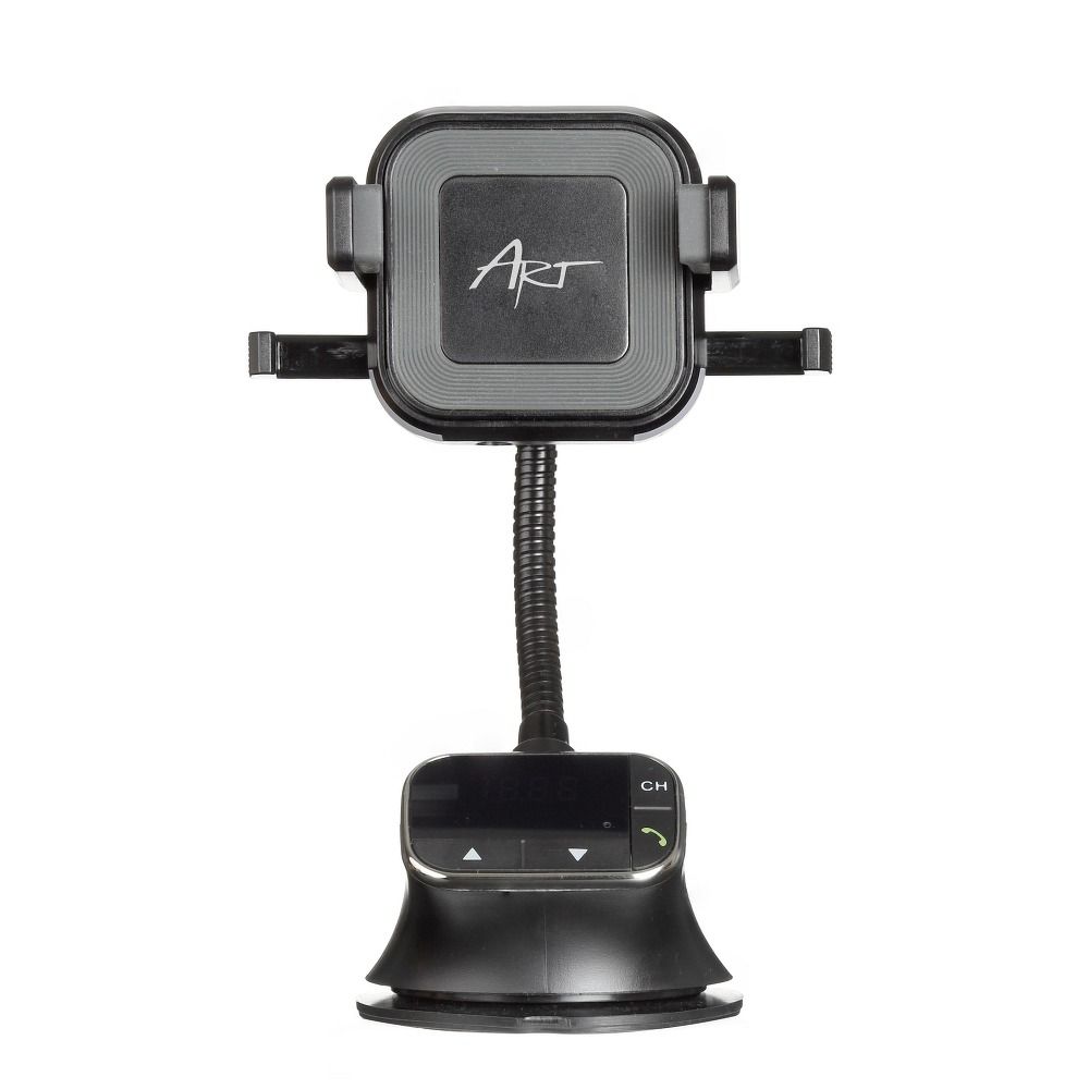 Car holder 4in1 (transmiter FM + wireles charger 10W + car speaker) MP3TR FM-09