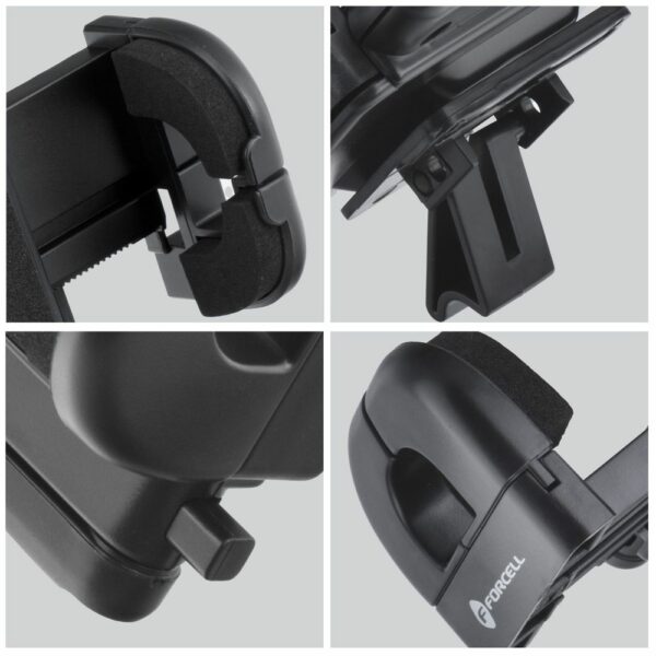 FORCELL F-GRIP Regular car holder for air vent black