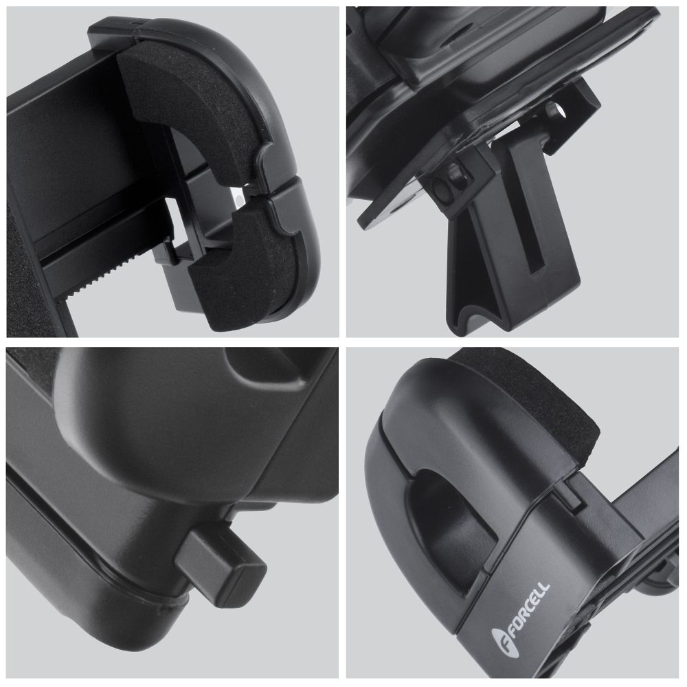 FORCELL F-GRIP Regular car holder for air vent black