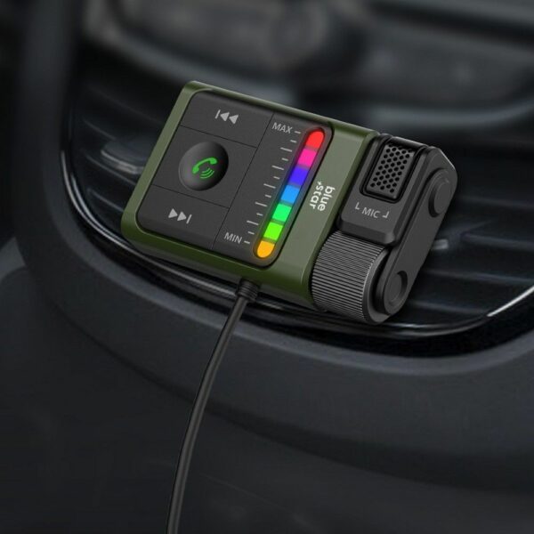 BLUE STAR transmitter FM bluetooth Equalizer BT64 black