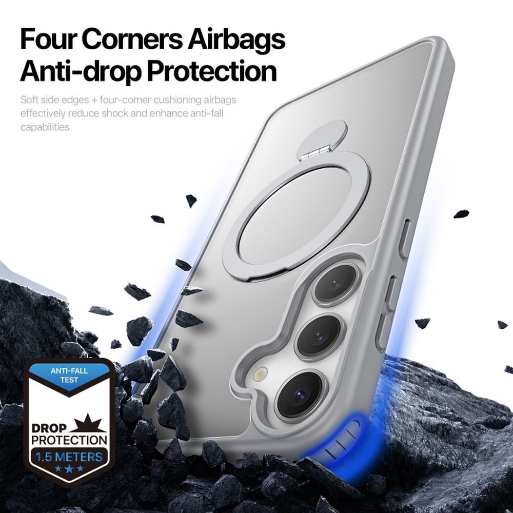 DUX DUCIS case YIND comptible with MagSafe for SAMSUNG S25 Plus grey