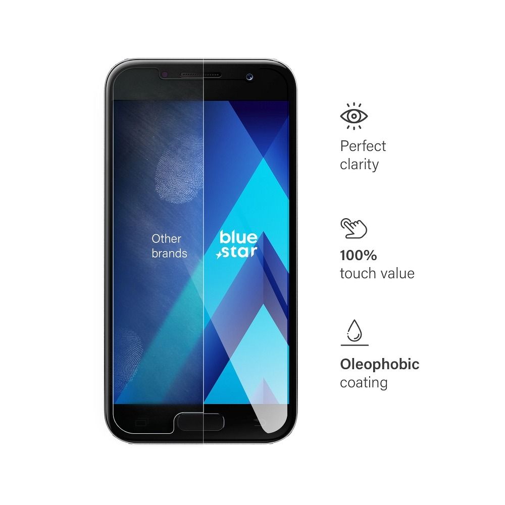Tempered Glass Blue Star - SAMSUNG A3 2017