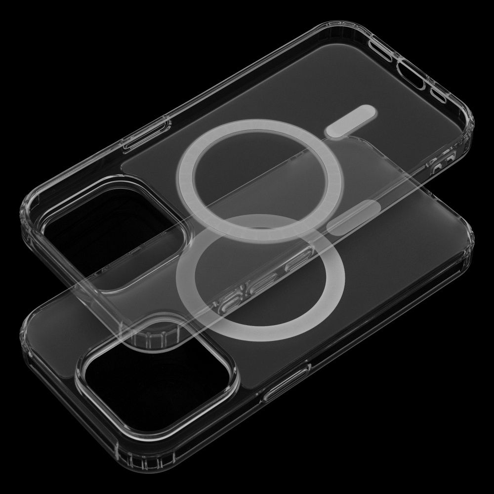 FROST MAG COVER case compatible with MagSafe for IPHONE 13 Pro transparent