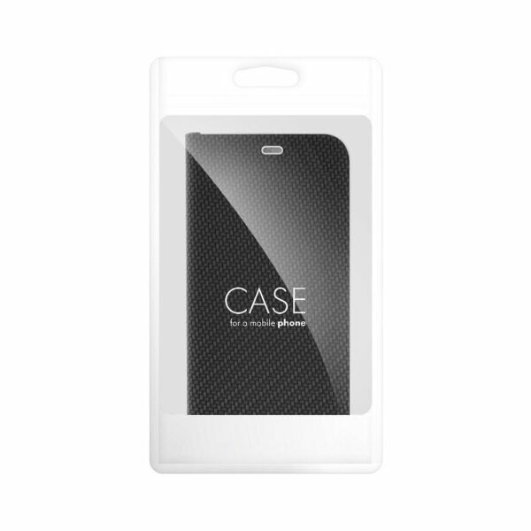 LUNA Book Carbon for IPHONE 15 Plus black