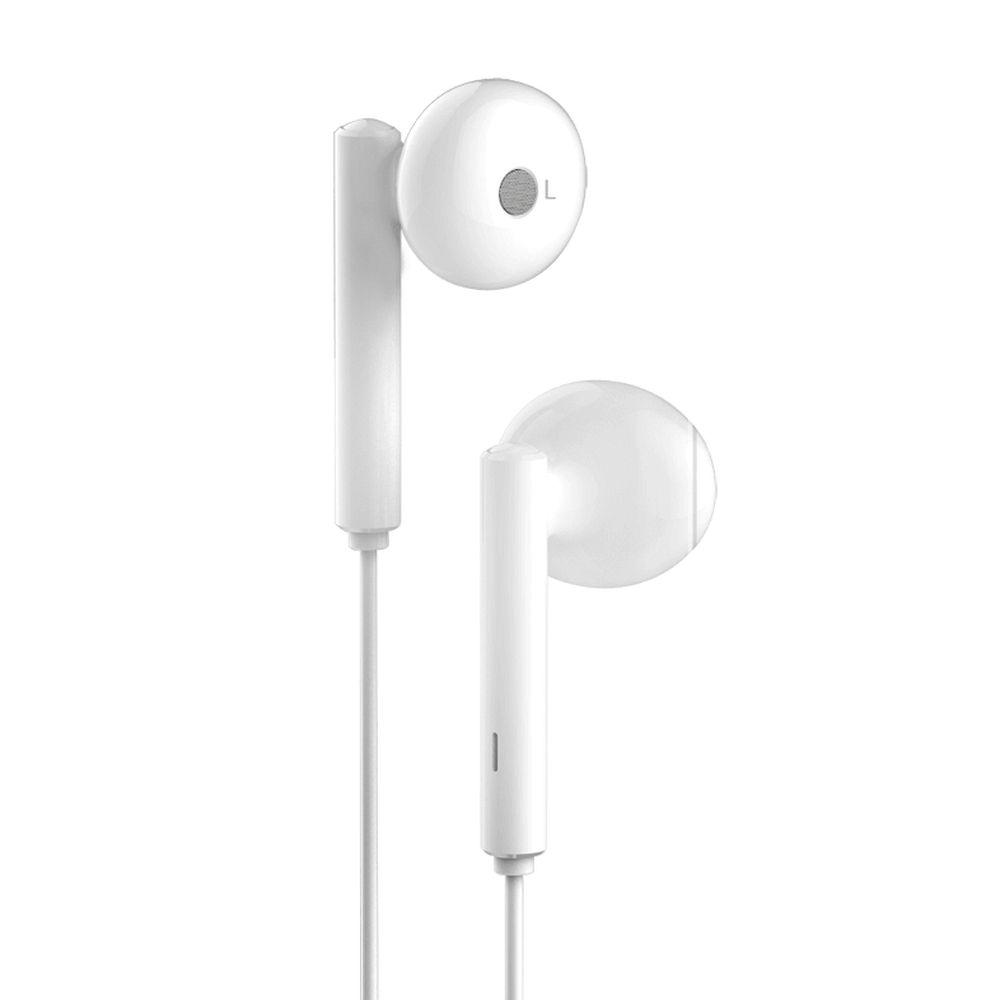 HUAWEI original wire earphones Jack 3,5 mm with microphone AM115 white blister