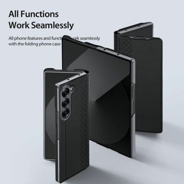 DUX DUCIS case BRIL with pen holder for SAMSUNG Z Fold6 5G black