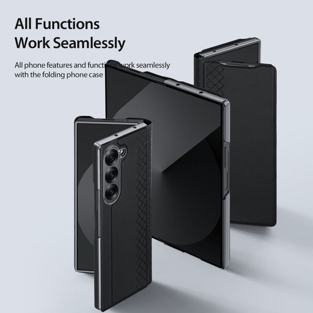 DUX DUCIS case BRIL with pen holder for SAMSUNG Z Fold6 5G black