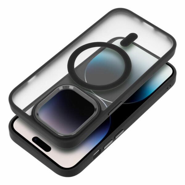 MATTE MAG COVER case compatible with MagSafe for IPHONE 14 Pro black