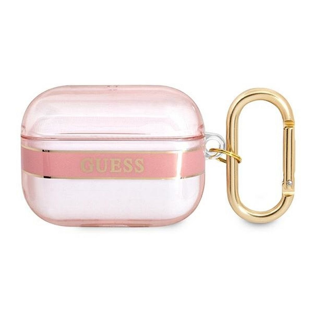 GUESS case for APPLE AirPods Pro GUAPHHTSP (Strap Collection) pink