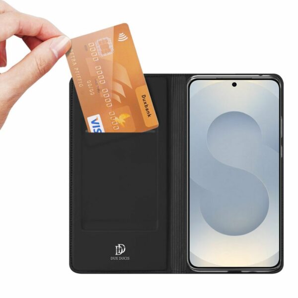DUX DUCIS wallet case SKIN PRO for SAMSUNG S25 Edge black
