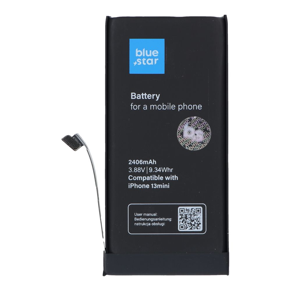 60d6b67076a543304bd06555d03919c7 BLUE STAR HQ battery for IPHONE 13 Mini 2406 mAh
