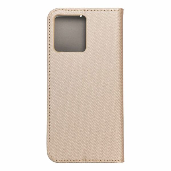 SMART CASE Book for MOTOROLA G84 gold