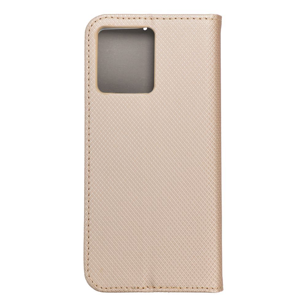 SMART CASE Book for MOTOROLA G84 gold
