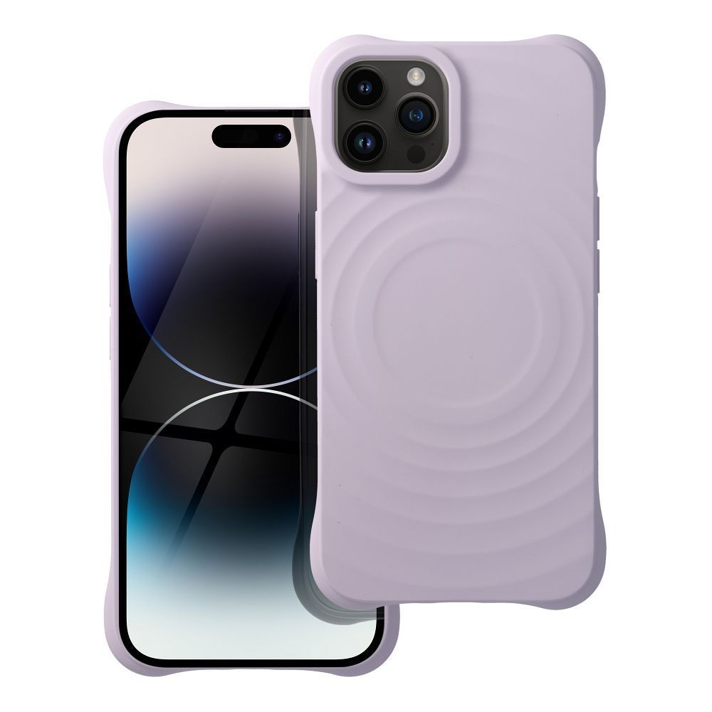 Silicone Zephyr Mag Cover compatible with MagSafe do IPHONE 13 lilac