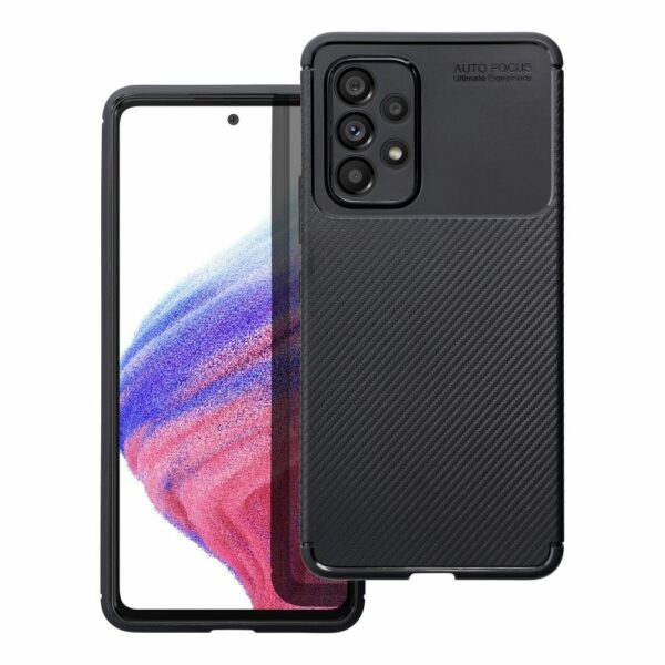 Case CARBON PREMIUM for SAMSUNG A13 5G / A04S black