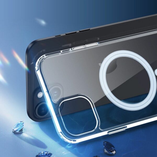 DUX DUCIS case CLIN MAG compatible with MagSafe for IPHONE 15 Plus transparent