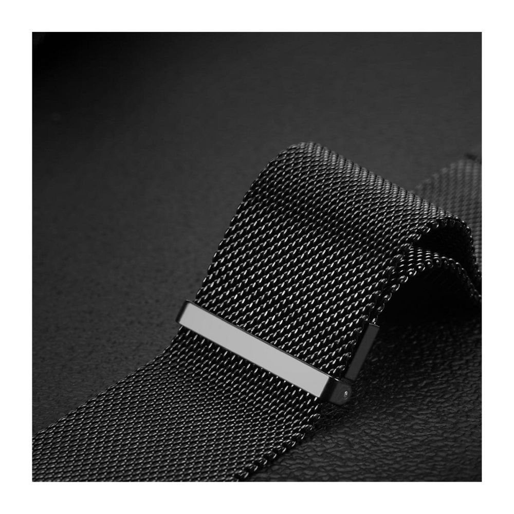DUX DUCIS strap MILANESE stainless steel magnetic 47 mm black