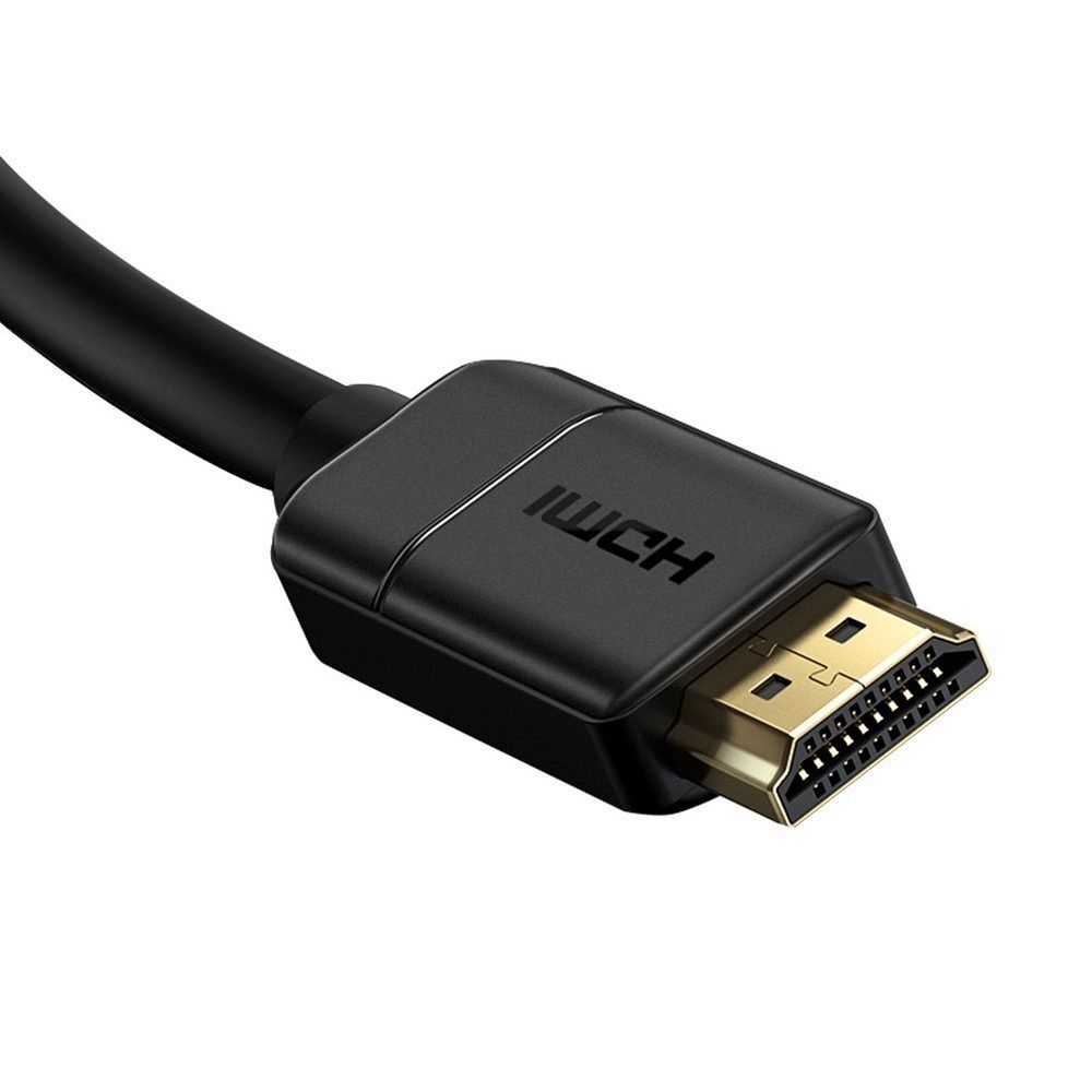 614bedb2d0a08fba075fb562680685e5 BASEUS cable HDMI to HDMI 4K 60Hz 2.0 HD CAKGQ-E01 8 m black