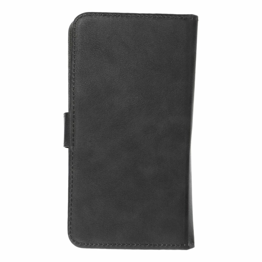 Universal book case COMMON size M for SAMSUNG S21 / NOTE / NOTE 2 / NOTE 3 / S10 / HUAWEI P30 Lite / P9 / P9 Lite / SONY XPERIA Z3 / Z4 / Z5 black